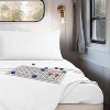 Nestl RV Queen Sheets, Super Soft 4PC Microfiber Sheet Set for Camper, Short Queen Sheets - 4 of 4