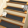 WaterHog 8.5"x30" Set of 4 Squares Indoor/Outdoor Stair Treads Door Mats - 2 of 4
