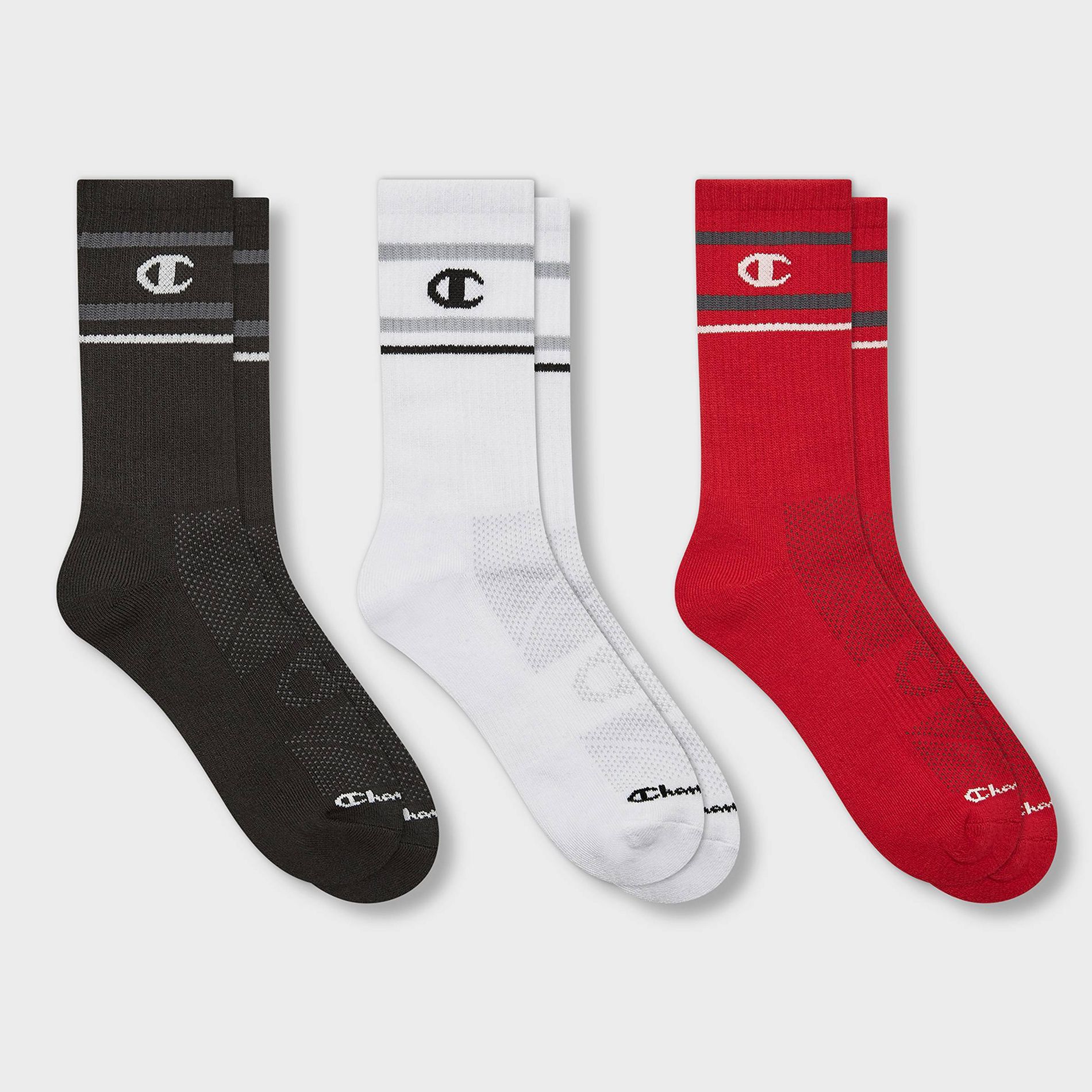 Champion All Sport Performance Crew Socks 3pk