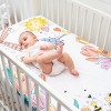 JumpOff Jo - 100% Cotton Fitted Crib Sheet, Super Soft, for Standard Crib Mattresses and Toddler Beds - 4 of 4