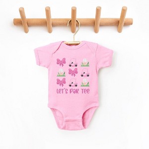 The Juniper Shop Let's Par Tee Coquette Baby Bodysuit - 1 of 3