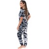 Just Love Womens Pajama Jogger Pant Set  Unique Buffalo Plaid & Tie Dye Sleepwear - 2 of 2