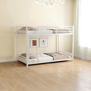 CAVINAS 78.1"Twin Over Full Loft and Bunk Beds with Heavy Duty Metal Bed Frame,Bunk Bed with Ladder & Full-Length Guardrail for Bedroom - 1 of 4