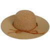 Magid Straw Bow Floppy Hat - 2 of 4