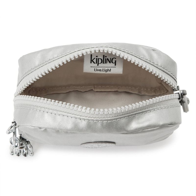 Kipling Gleam Small Metallic Pouch, 3 of 7
