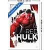 Trends International Marvel Captain America: Brave New World - Red Hulk Framed Wall Poster Prints - 3 of 4