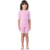 Fruit of the Loom Girl's Snug Fit 100% Cotton Pajama Sets, 4-Piece, Sizes - image 2 of 4