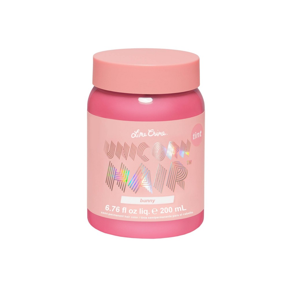 Photos - Hair Dye Lime Crime Unicorn Hair Semi-Permanent Tint - Bunny - 6.76 fl oz 