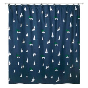 Izod Pine Trail Shower Curtain - 1 of 3