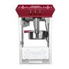 SEVOBAL Popcorn Poppers Commercial Popcorn Maker with 12oz Kettle Tempered Glass and Warming Deck for Parties and Events, Red, 15.16"*13.19"*23.78" - 2 of 4