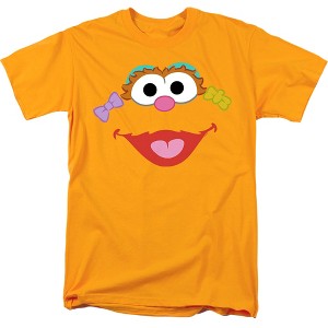 Men's Sesame Street Zoe Face T-Shirt - 1 of 4