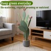 42 Inch Artificial Cactus Plant, Faux Desert Cacti Potted Plant with Fruit, Realistic Fake Cacti Saguaro for Home Garden Office Indoor Outdoor Decor - 3 of 4
