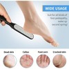 2 Pack Foot Files Callus Remover Stainless Steel Foot Rasp and Dual Sided Feet File Scrubber Pedicure - 3 of 4