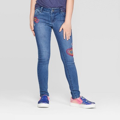 target embroidered jeans