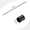 Unique Bargains High Impact Water Plumb Cable Sleeve PVC Rigid Round Pipes 20" Length - 2 of 4
