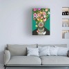 Canvas Wall Art - Frida Floral Studio 'Floral Frida' Wall Art for Living Room, Bedroom, or Office Décor by Trademark Fine Art - 3 of 4