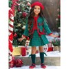 Made For Fashionistas Sequined Tweed Blazer and Skirt Set Mia Belle Girls - 2 of 4