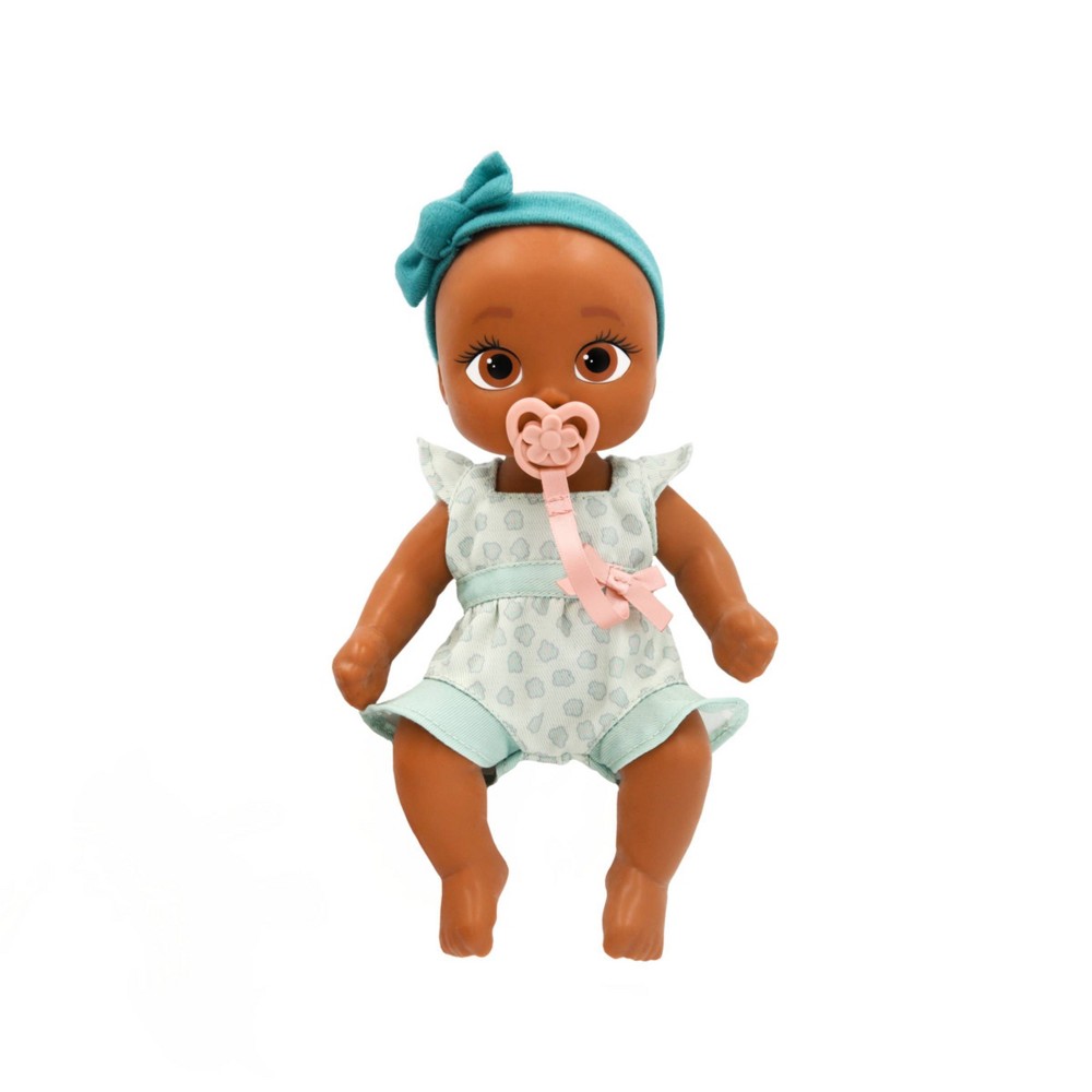 Be Loved Babies Mini Logan Doll: Articulated, Straight Light Brown Hair, Brown Eyes, Plastic Baby Doll