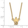Black Bow Jewelry 14k Yellow Gold Plated Sterling Silver Alpha Phi Greek Life Necklace 18 Inch - 3 of 4