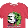 Boys' - Marvel - Hulk Incredible Birthday 3 Short Sleeve Graphic T-Shirt - 2 of 4
