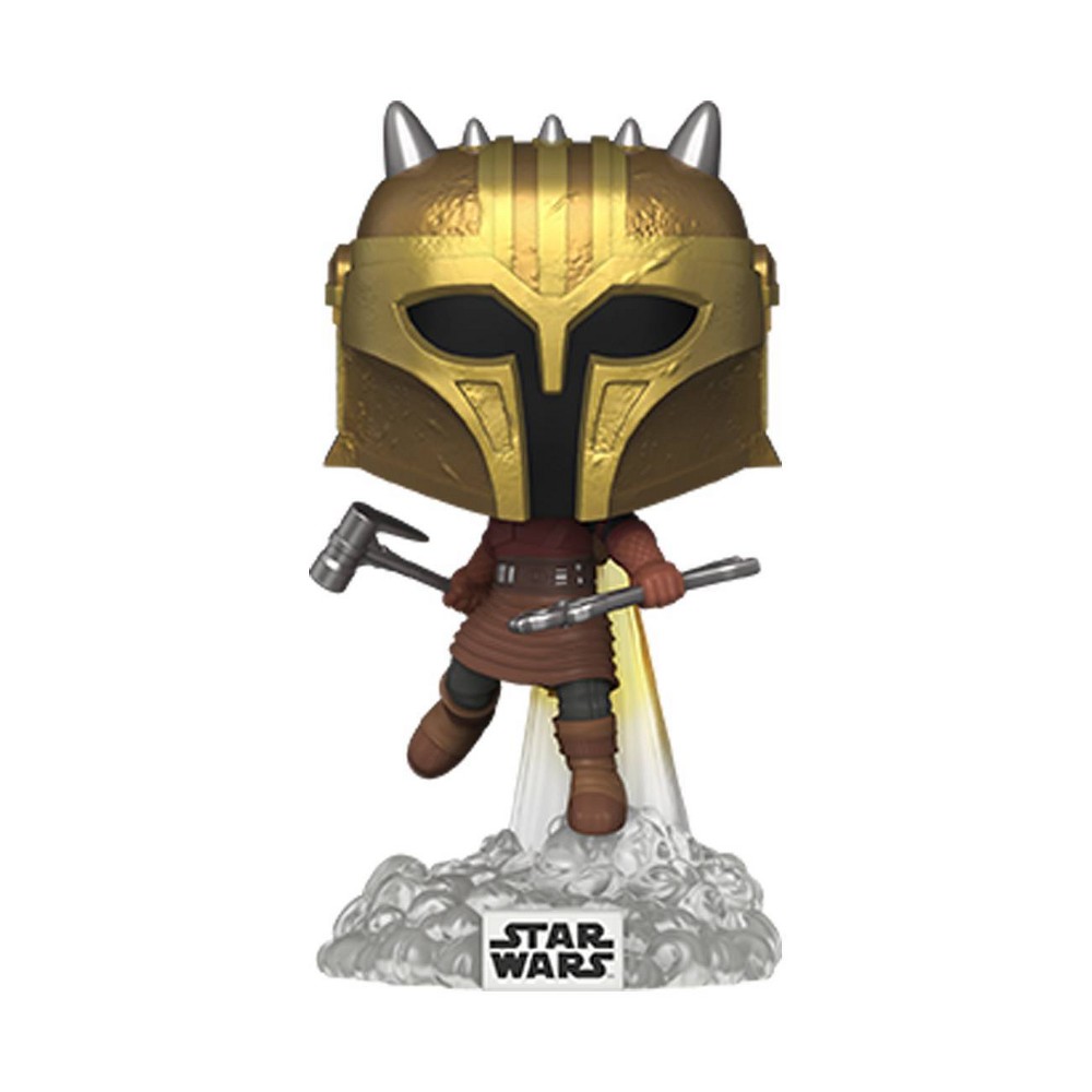 Photos - Action Figures / Transformers Funko POP! Star Wars: Mandalorian The Armorer with Jetpack Bobblehead  (Target Exclusive)