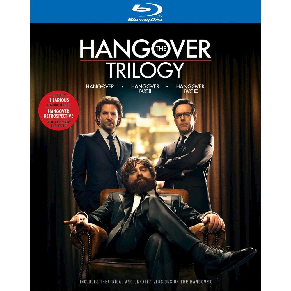 The Hangover Trilogy [4 Discs] [Blu-ray] was $49.99 now $15.0 (70.0% off)