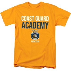 Men's United States Coast Guard Academy Official Stacked T-Shirt - 1 of 4