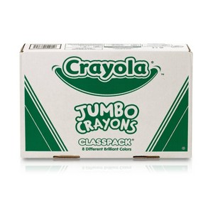 Crayola Jumbo Crayons 200ct 8 colors - 1 of 4