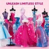 Joyfy 400+ Pcs Fashion Design Kit, Sewing Kit for Kids Age 8-12, DIY Arts & Crafts, Creative Girl Toys Ideal Birthday Christmas Gift for Young Girls - 3 of 4