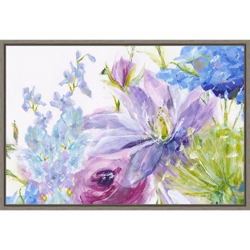 Amanti Art Gathered Garden by Susan Pepe Canvas Wall Art Print Framed 33 x 23-in. - image 1 of 4