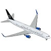 Boeing 767-300ER Commercial Aircraft "United Airlines Star Alliance" (N76516) White with Black 1/400 Diecast Model by GeminiJets - 2 of 3