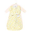 Hudson Baby Infant Girl Cotton Long-Sleeve Wearable Sleeping Bag, Sack, Blanket, Lemon Daisy Long Sleeve - 2 of 4