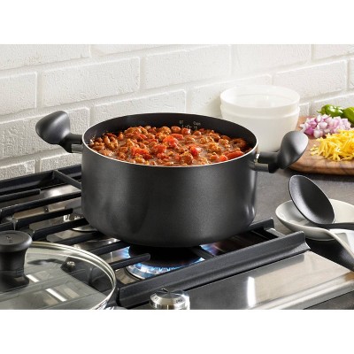 T-fal 5qt Dutch Oven, Nonstick, Black