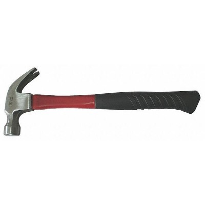 Westward  Curved-Claw Hammer,Fiberglass,Axe,16 Oz 6DWG7