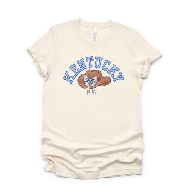 Simply Sage Market Women's Kentucky Hat With Bow Short Sleeve Graphic Tee