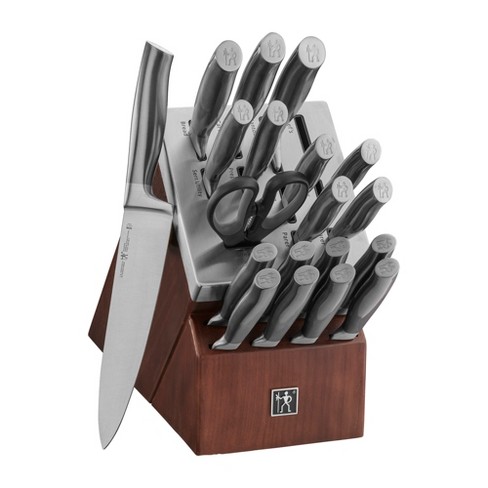 HENCKELS Graphite 14-pc Self-Sharpening Knife Set with Block, Chef