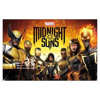 Trends International Marvel Midnight Suns - Key Art Framed Wall Poster Prints