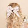 Organic Hair Bow Clip - Petit Floral - 3 of 4
