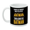 Batman Be Batman Ceramic Coffee Mug, Novelty Gift Mugs for Coffee, Tea and Hot Drinks, 11oz, White - 3 of 4