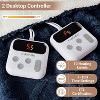 Heated Blanket, Soft Washable Electric Blanket, Heating Blanket for Bedding, With 10 Heat Settings, Sofa and Bed - 3 of 4