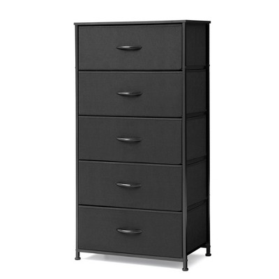 Pellebant 5 Drawers Vertical Dresser Storage Tower Organizer Unit for Bedroom