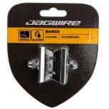 Jagwire Basics X-Caliper Brake Pads - Threaded, Black, Pair
