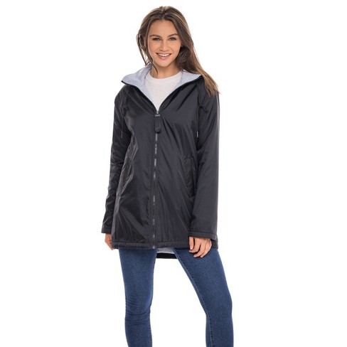 Women's Faux Leather Puffer Jacket, Puffy Coat - S.e.b. By Sebby Black  Large : Target