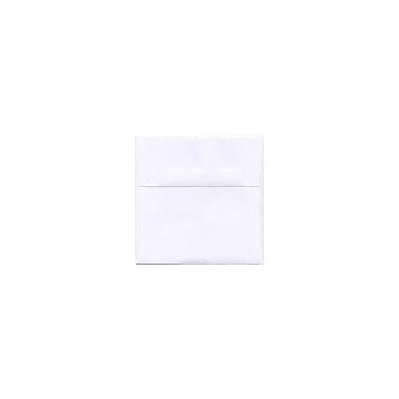 JAM Paper 5 x 5 Square Invitation Envelopes White 28414I, 1 of 2