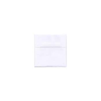 JAM Paper 5 x 5 Square Invitation Envelopes White 28414I