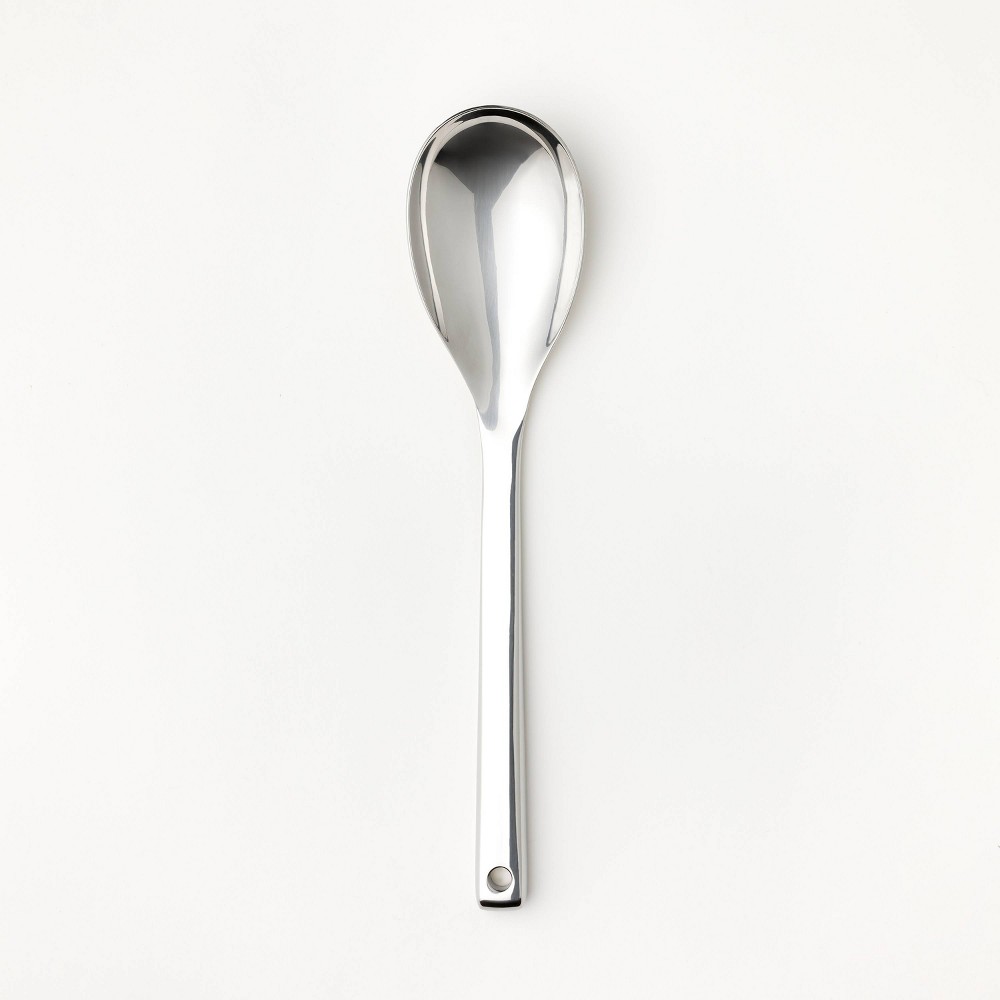 Stainless Steel Solid Spoon Silver - Figmintâ„¢