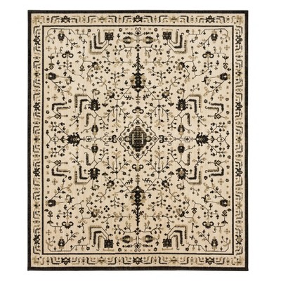 DISCONTINUED Ruggable Washable Stain Resistant Pet Rug Amara Black