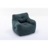 UPHA 010-Soft Velvet Fabric Bean Bag Chair Filled With Memory Sponge - 3 of 4