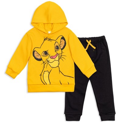Disney Lion King Simba Baby Fleece Pullover Hoodie & Pants : Target