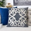 ChicFurnit Bed Pillows Home Pillow Velvet Decorative Pillow with Hidden Zipper Cotton Pillows for Living Room Decoration, Gray, 20"*1"*20" - 2 of 4